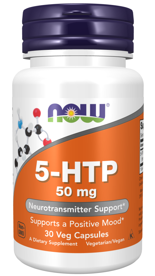 Now Foods 5 HTP 50mg x 30 Capsules Epharmadora