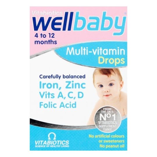 Vitabiotics Wellbaby Multi Vitamin Drops 30s | Epharmadora