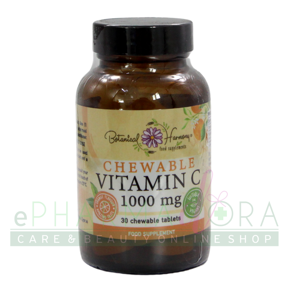 Botanical Harmony Vitamin C 1000mg Chewable x 30 Tablets | Epharmadora