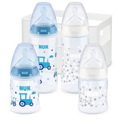 Baby bottle 150ml 0-6 months boy Nuk First Choice+