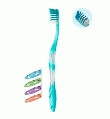 ELGYDIUM ANTI-PLAQUE SOFT TOOTHBRUSH. VARIOUS COLORS 1PIECE