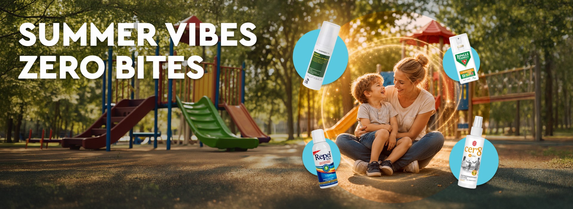 Summer Vibes. Zero Bites.