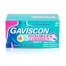 Gaviscon Double Action x 48 Chewable Tablets