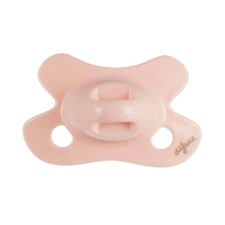 Difrax Soother Natural Pacifier 0-6m Pink
