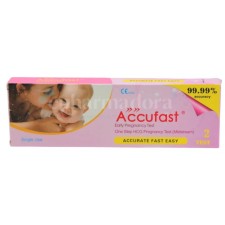 Accufast Pregnancy Kit With 2 Tests