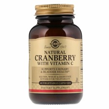 Solgar Cranberry With Vitamin C x 60 Capsules - Supports Urinary & Bladder Health