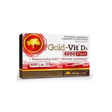 OLIMP GOLD- VIT D3 FAST 4000IU 30TABLETS
