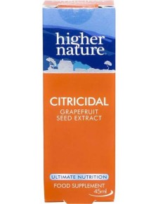 HIGHER NATURE CITRICIDAL GRAPEFRUIT SEED EXTRACT 45ML