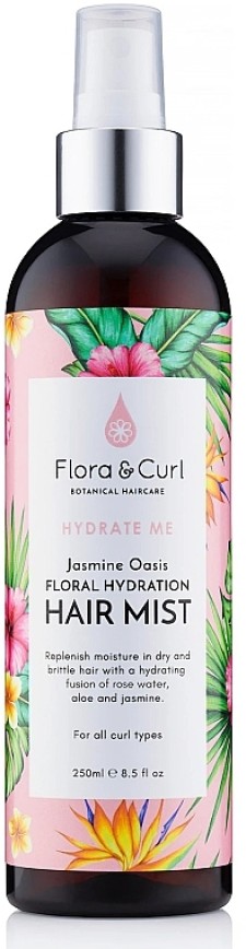 Flora & Curl Hydrate Hair Mist Oasis 250ml