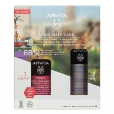 Apivita Tonic Hair Lotion Womens Set (Shampoo & Hair Lotion)