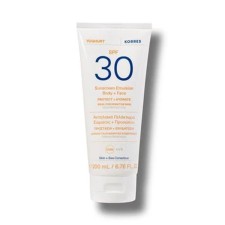 Korres Yoghurt Spf30 Sunscreen Body + Face Protect Hydrate 200ml