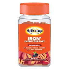 Haliborange Iron Energy Support 30 Mixed Berry Gummies