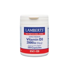 Lamberts Vitamin D3 2000IU x 120 Capsules