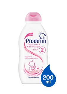 Proderm Shampoo & Shower 1-3 200ml
