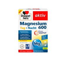 Doppelherz Magnesium Day & Night 600mg 30 Capsules Doppelherz Magnesium Day & Night 600mg 30 Capsules