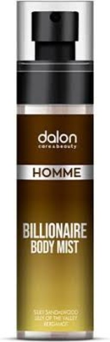 Dalon Homme Body Mist Billionaire 100ml, Ανδρικό Αρωματικό Σπρέι Σώ...