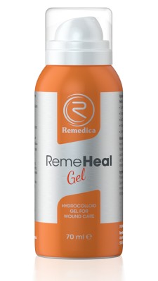Remeheal Gel Hydrocolloid Gel for Wound Care 70ml