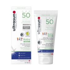 Ultrasun Baby Mineral Ultra Light Mineral Sun Protection for Babies SPF50 100ml