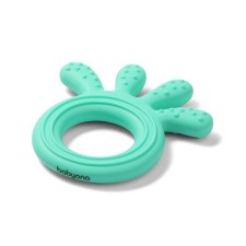 Babyono Silicone Teether Octopus Mint