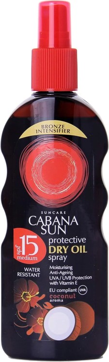 Cabana Sun Protective Dry Oil Spray SPF15 200ml Cabana Sun Protective Dry Oil Spray SPF15 200ml