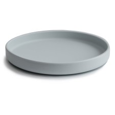 Mushie Classic Silicone Plate Stone