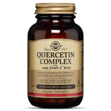 Solgar Quercetin Complex With Ester-C Plus x 50 Capsules - Synergistic Formula For Seasonal Support