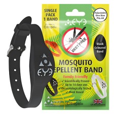Theye Mosquito Repellent Band Adjustable Band Black