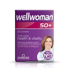 VITABIOTICS WELLWOMAN 50+, INTELLIGENT NUTRITION FOR WOMEN OVER 50 30TABLETS