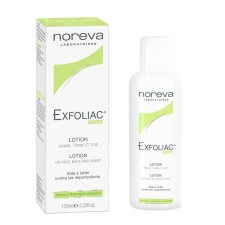 NOREVA EXFOLIAC DRYING LOTION, FOR FACE- BACK- CHEST 125ML 