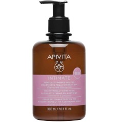 Apivita Gentle Cleansing Gel For The Intimate Area For Daily Use x 300ml