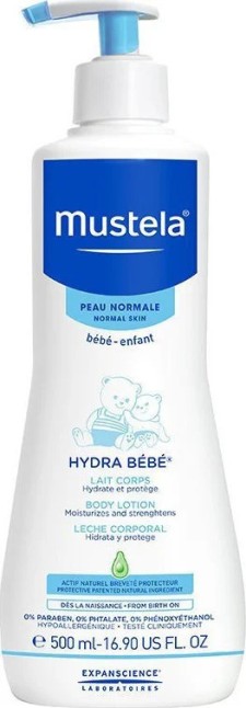 Mustela Hydra Lotion 500ml, Ελαφριά Λοσιόν Σώματος Mustela Hydra Lotion 500ml, Ελαφριά Λοσιόν Σώματος