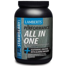 Lamberts Performance All In One Strawberry Flavour 1450g