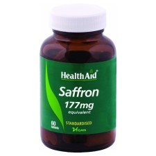 Health Aid Saffron 117mg 60 Capsules