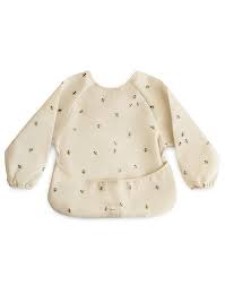 Mushie Long Sleeve Bib Bees