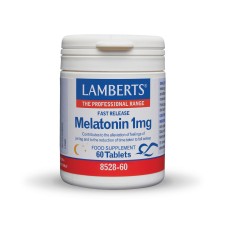 Lamberts Μελατονίνη ταχείας αποδέσμευσης για άμεση δράση 1MG 60 Ταμ...