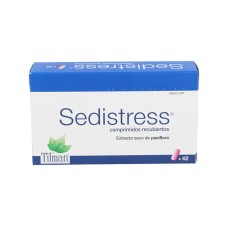 TILMAN SEDISTRESS, CONTAINS PASSION FLOWER EXTRACT, USED TO RELIEVE THE MILD SYMPTOMS OF STRESS 42 TABLETS