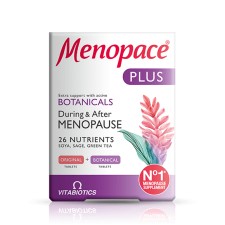 VITABIOTICS MENOPACE PLUS, EXTRA SUPPORT DURING & AFTER MENOPAUSE 56TABLETS