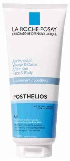 LA ROCHE-POSAY POSTHELIOS AFTER SUN FACE& BODY SOOTHING GEL 200ML