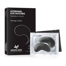 ANAPLASIS HYDROGEL EYE PATCHES PEPTIDES & CAVIAR ANTI-AGE & SHINE 8S