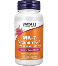 Now MK-7 Vitamin K2 100mcg 120s Now MK-7 Vitamin K2 100mcg 120s