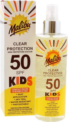 Malibu Kids Clear Protect Spray Spf50 250ml