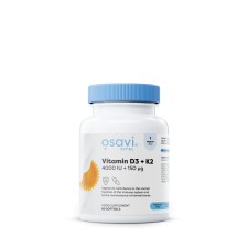 Osavi Vitamin D3 4000iu + K2 150mg 60 Softgels