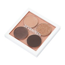 Seventeen Vibrant Eyes Quad Palette No 08 Grey Secret