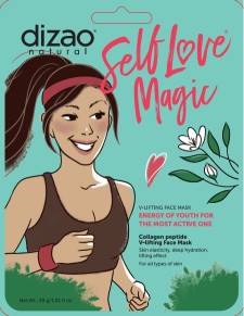 Dizao Natural Self Love Magic Collagen Peptide Mask 1 Piece