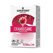 SUPERFOODS CRANBECARE 15200MG 30CAPSULES