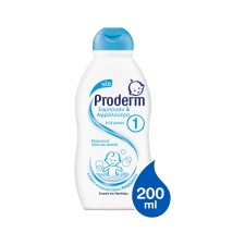 Proderm Shampoo & Shower 0-12 200ml