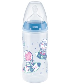 NUK PEPPA PIG FIRST CHOICE PLUS ΜΠΙΜΠΕΡΟ 300ΜΛ ΜΕ ΔΕΙΚΤΗ ΕΛΕΓΧΟΥ ΘΕΡΜΟΚΡΑΣΙΑΣ, ΑΓΟΡΙ 1ΤΕΜΑΧΙΟ