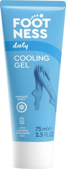 FOOTNESS DAILY COOLING GEL FOR BURNING- HEAVY LEGS 75ML