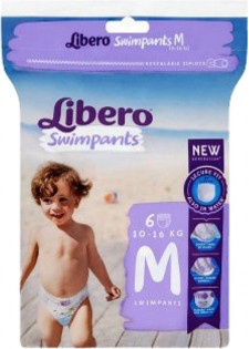 Libero Swimpants Medium 10-16 Kg 6 Pieces