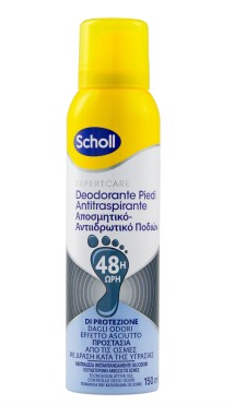 SCHOLL FRESH STEP DEODORANT FOOT SPRAY 150ML